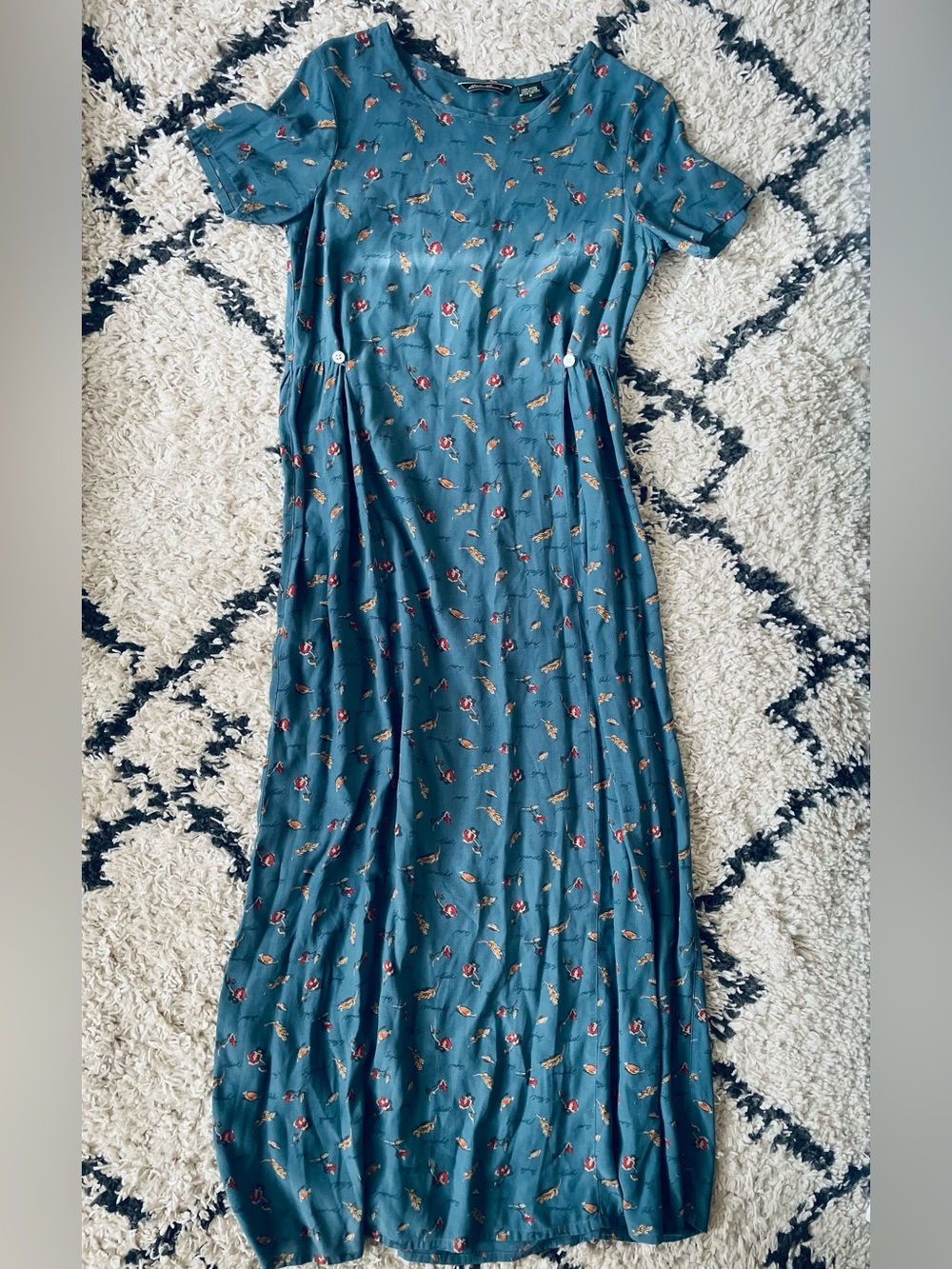 SOLD ON ANOTHER PLATFORM-Vintage 90s Eddie Bauer Babydoll Maxi Dress